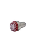  Parts -  Bulb -LED Super Bright Red Bulb 12v Dual Contact (Offset Pins)
