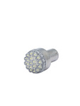  Parts -  Bulb -LED. Super Bright White 6v, Straight Pin (1156 Style)
