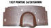  Parts -  1937 Pontiac Model 26/28 Firewall (OEM Color Brown)