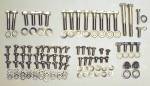 Chevrolet Parts -  Chevrolet Engine Bolt Kit - Stainless Steel, 216ci (Except 53 Powerglide)