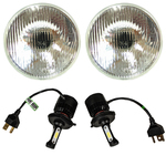  Parts -  LED Headlight Kit 7 Inch 12v