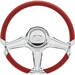  Parts -  Billet Steering Wheel. Select Edition Half Wrap - 14 Inch, Octane