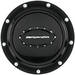  Parts -  Horn Button, Billet Steering Wheel. Pro-Style Riveted Black Anodized- Black Logo