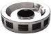  Parts -  Air Cleaner, Louvered Chrome, 14" X 3" -Paper Element and Recessed Base