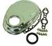 Chevrolet Parts -  Timing Chain Cover, Chrome - Chevy 283-350 (Includes Gaskets, Seal and Hardware)