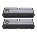 Ford Parts -  Valve Covers - Ford 289, Finned Black Aluminum, Tall