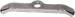  Parts -  Valve Cover Chrome 3" Wide Spreader Bar (Package Of 4)