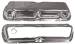 Ford Parts -  Chrome 1986-95 Small Block Ford 5.0 L Valve Cover - Unbaffled (Includes Grommets)