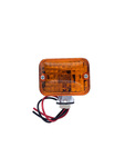 Parts -  Park Light/ Turn Signal -Rod Lights. Amber, Medium Size