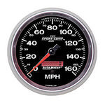  Parts -  Instrument Gauges - Auto Meter Sport Comp II 5" Speedometer. Electronic Programmable, 0-160 Mph