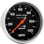  Parts -  Instrument Gauges - Auto Meter Sport Comp Series 5" 0-120 Mhp Mechanical Speedometer