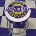  Parts -  Bar Stool With Chevrolet Service Logo -Swivel