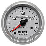  Parts -  Instrument Gauges - Auto Meter Ultra Lite Ii 2-1/16" Fuel Level Gauge. Programmable Electric 0-280 Ohm, Full Sweep